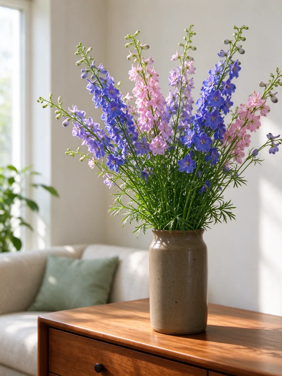 Larkspur illustration